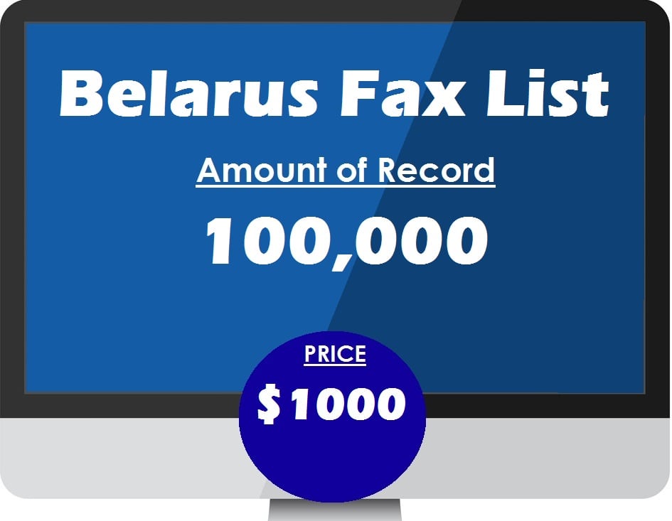 Buy Belarus fax list