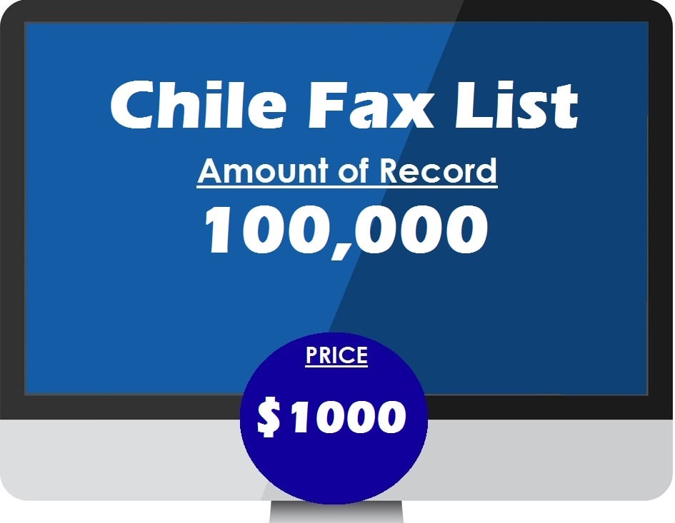 Buy Chile Fax List