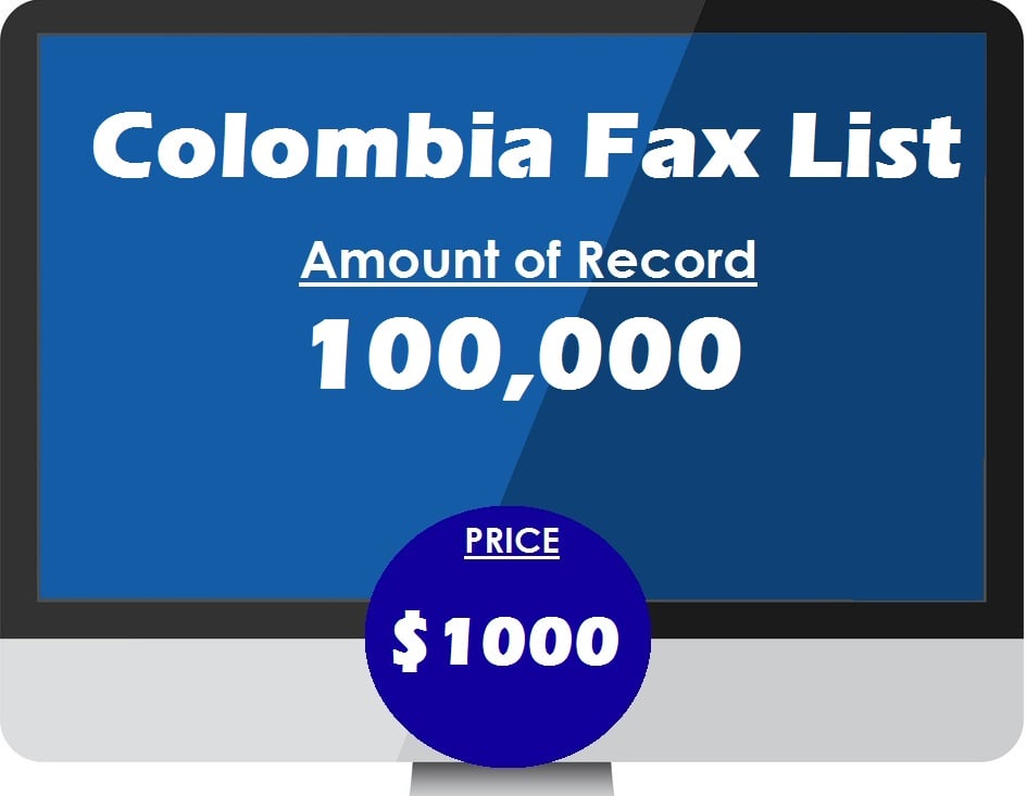 Buy Colombia Fax List