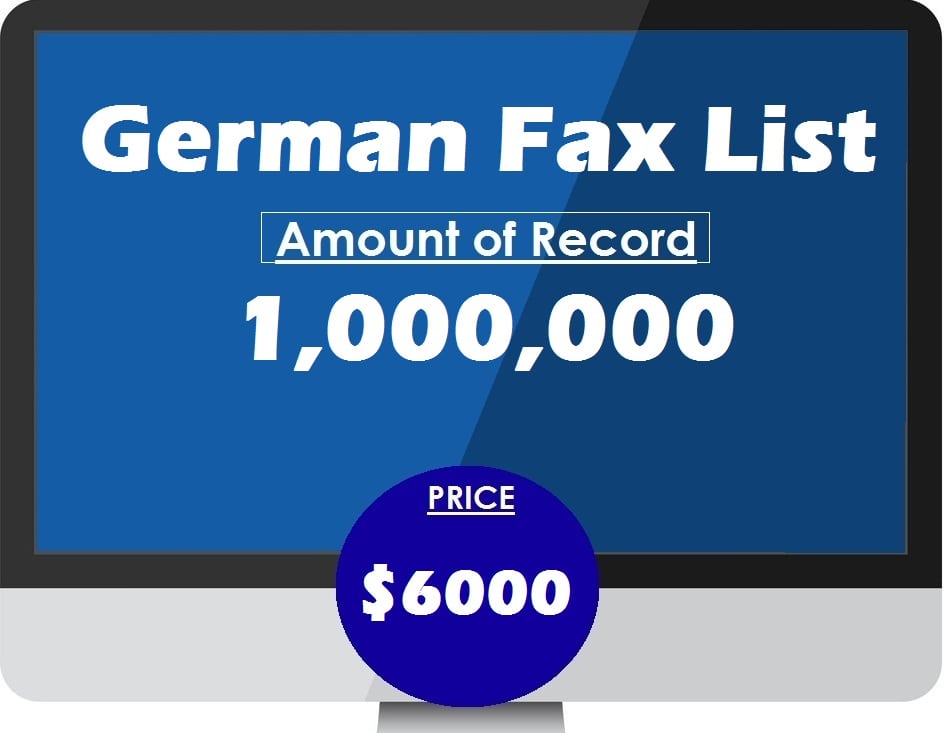 Buy German Fax List