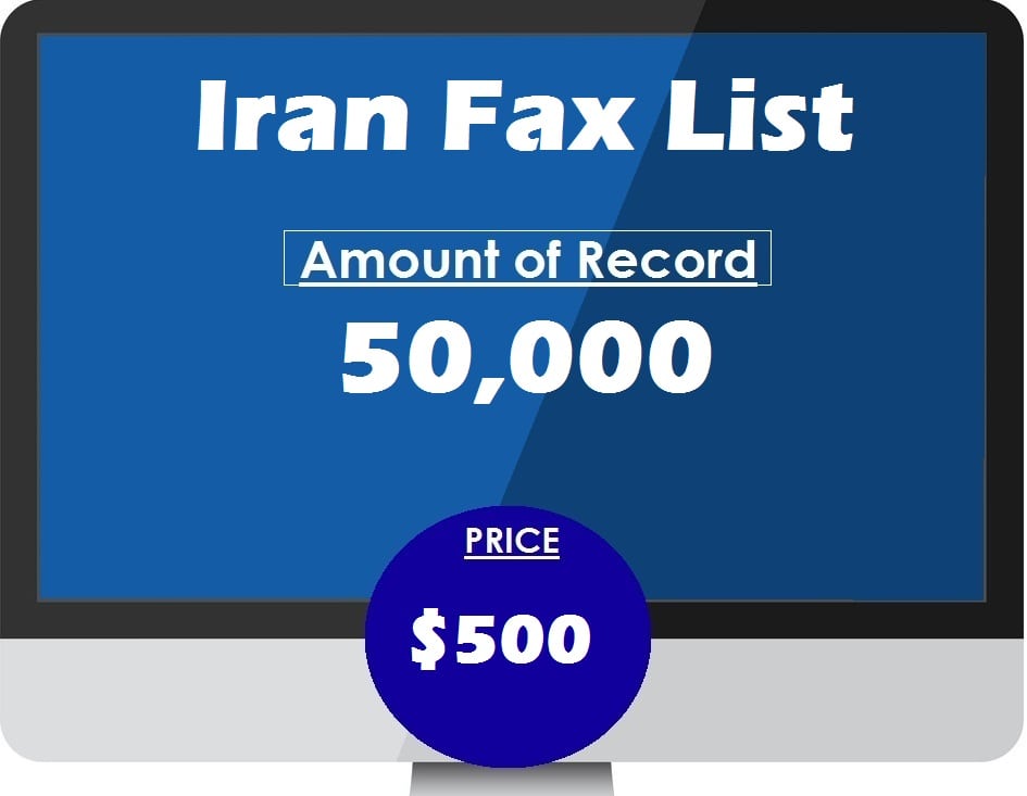 Buy Iran Fax List