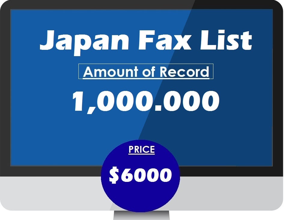 Buy Japan Fax List