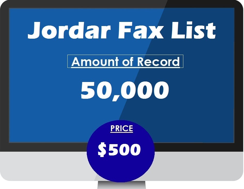 Buy Jordan Fax List