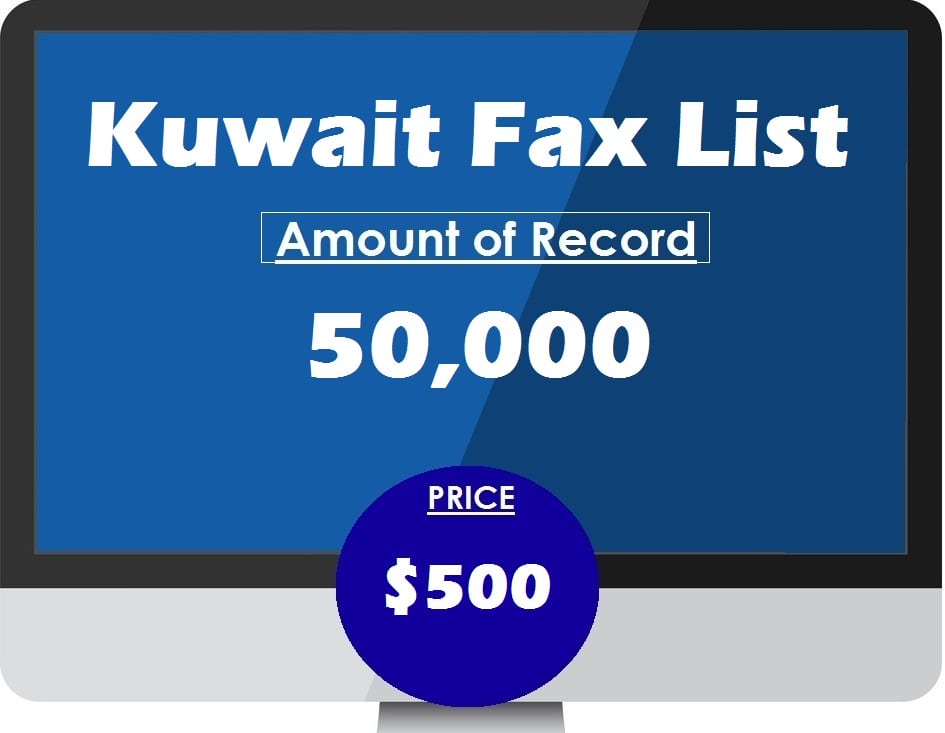 Buy Kuwait Fax List