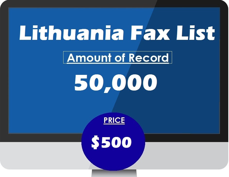 Buy Lithuania Fax List