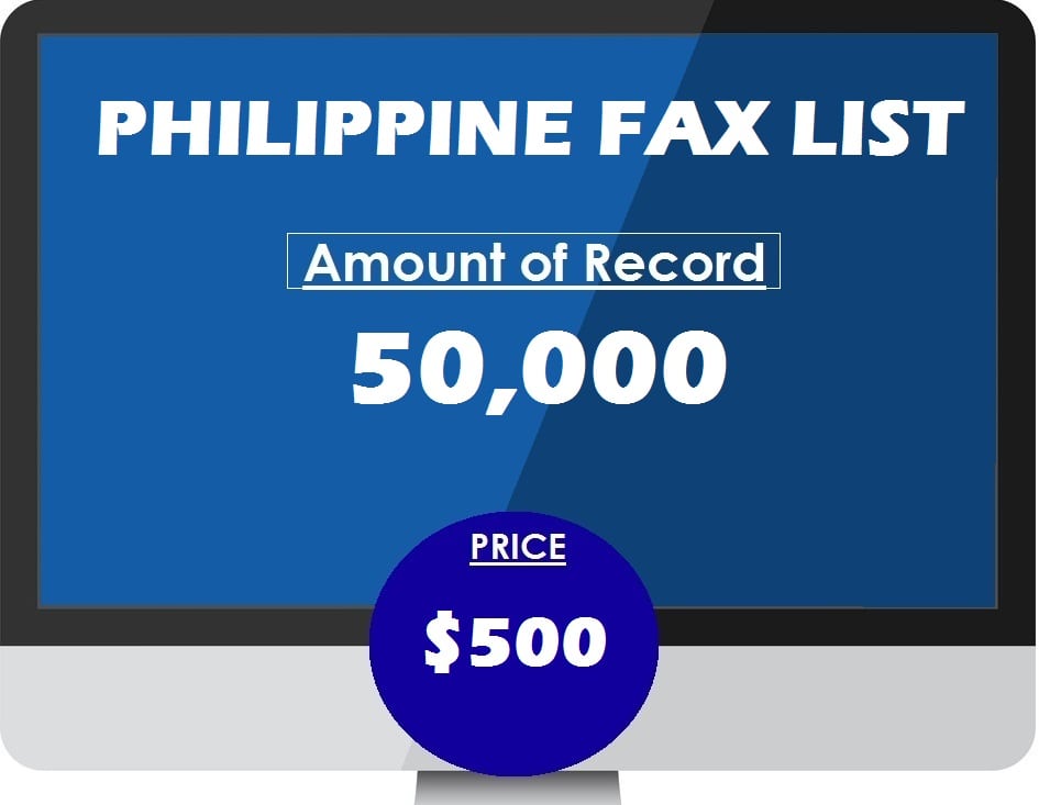 Buy PHILIPPINE fax list