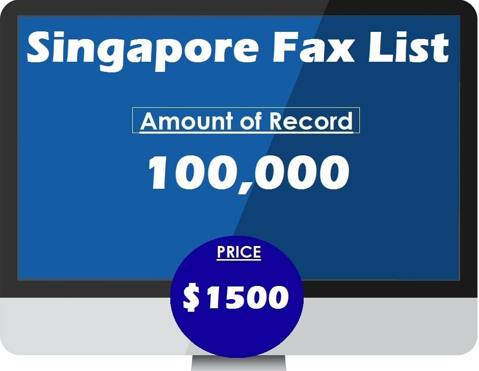 Buy Singapore Fax List